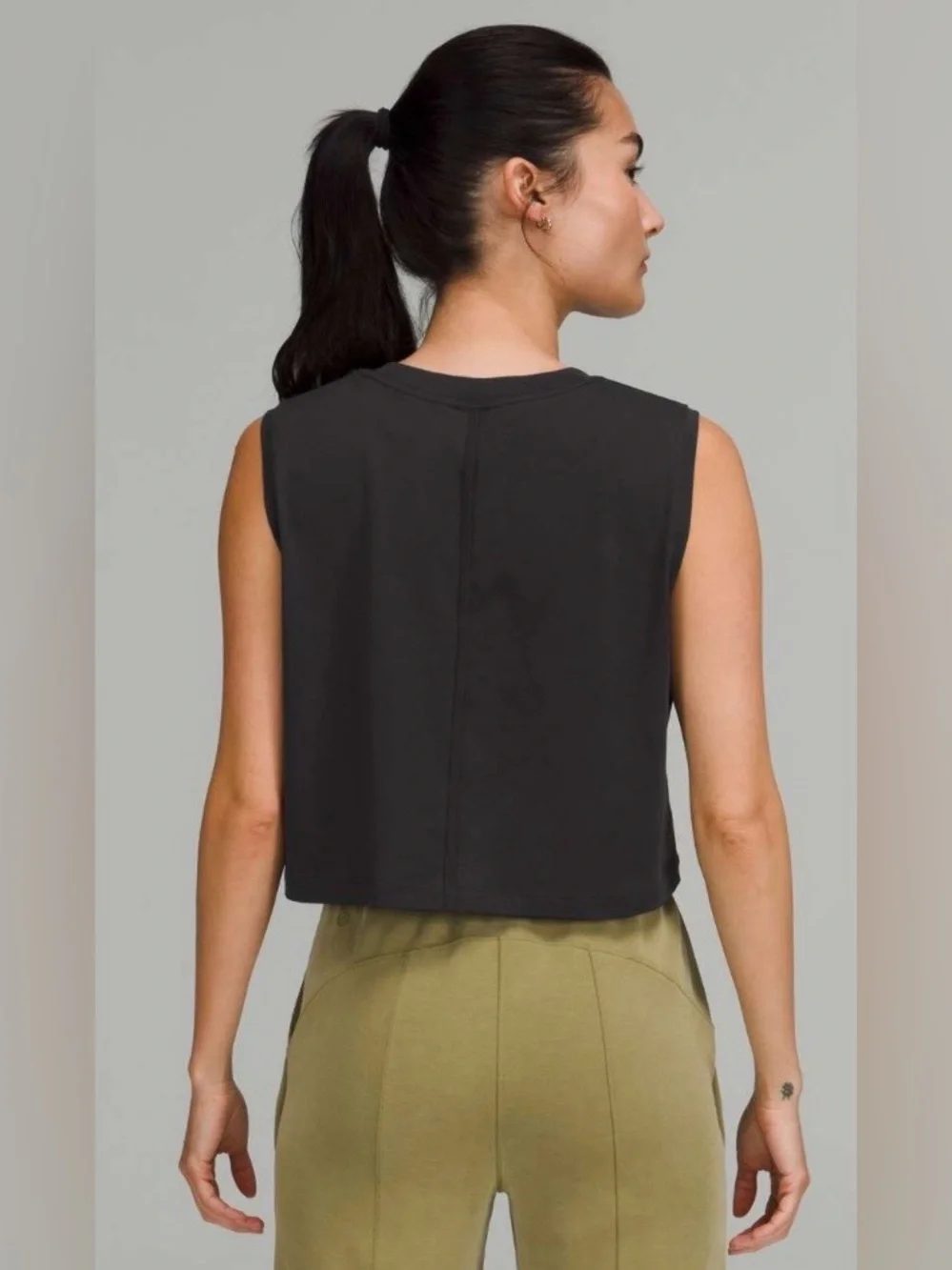 Lululemon All Yours Cropped Tank Top - Size 10 NWT